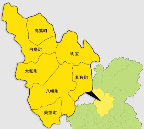 郡上市エリア