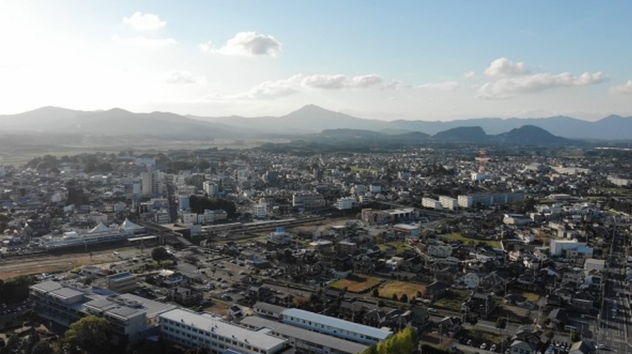 石岡市市街地