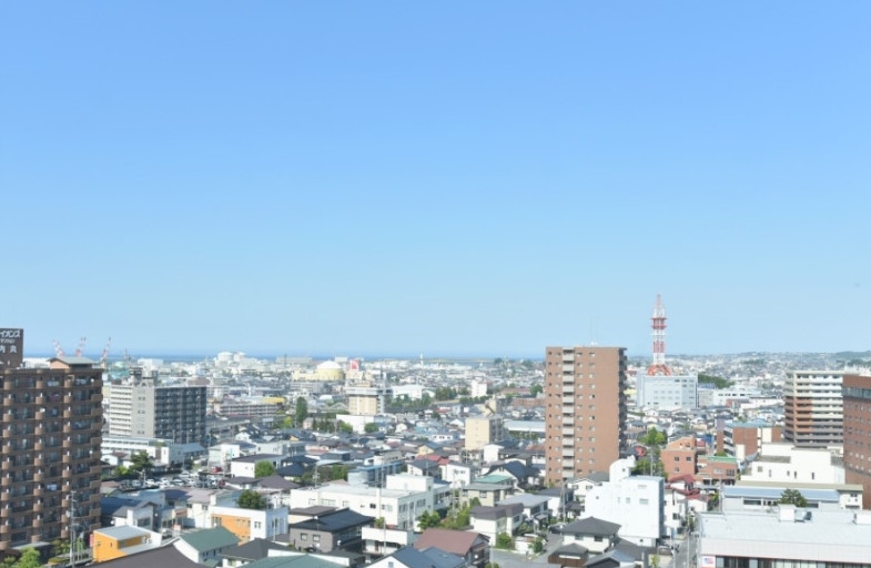 八戸市の市街地
