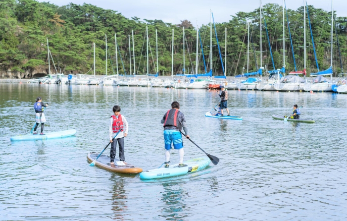 利府町でのSUP