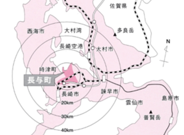 長与町 アクセス