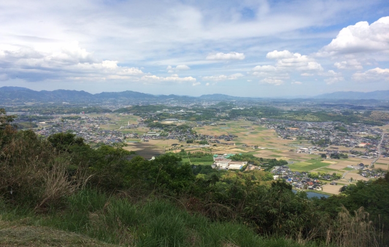 古処山からの風景