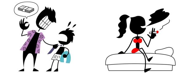 ぼったくりのイメージ