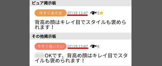 ハッピーメール業者ピュアとアダルト同時投稿