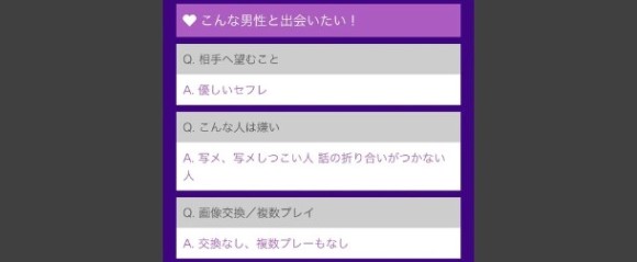 裏プロフィールも見ない方が良い