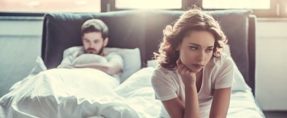 セックスで満足させられていないイメージ