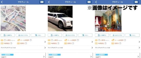 高収入アピールをするプロフィール一例