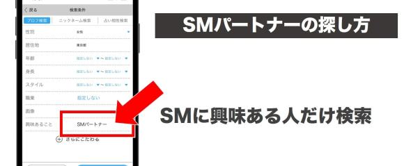 ハッピーメールでSMパートナーを見つける方法