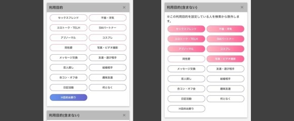 PCMAXの検索画面
