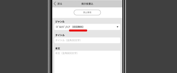 毎日投稿で募集する