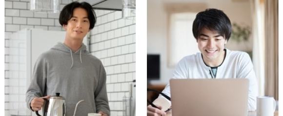 顔がはっきりわかる笑顔の写真がおすすめ