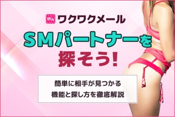 ワクワクメールでSMパートナーを探そう！