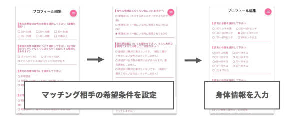 AI性癖マッチング 使い方②
