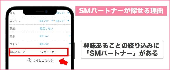 ハッピーメールがSMパートナーを探せる理由