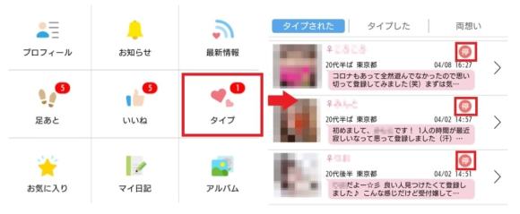 女性からのアプローチ