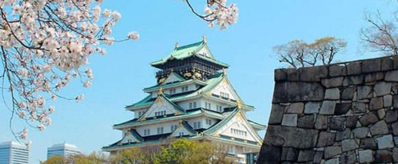 大阪城の切り取り