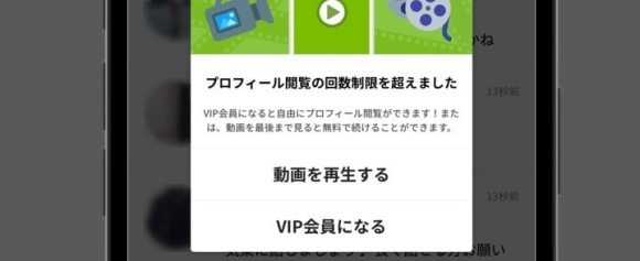 ロケチャはプロフィールの閲覧制限がある