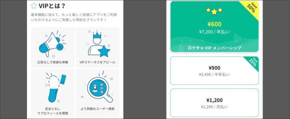 ロケチャのVIPプラン