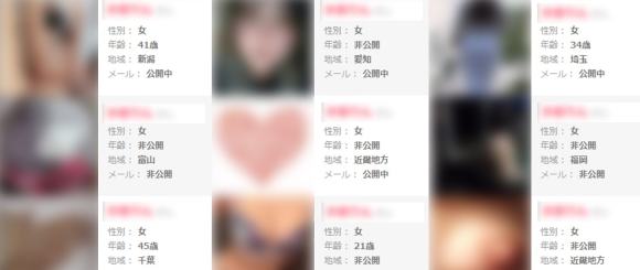 ナンネットは特殊な性癖の人間しか出会えない