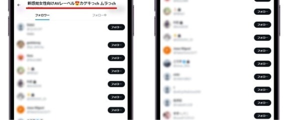 Twitterでオフパコするためにエロ系アカウントをフォローする女性を狙う