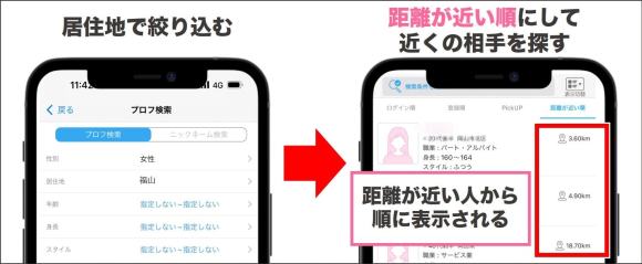 ハッピーメールで福山のセフレを探すコツ