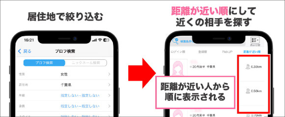 ハッピーメールで千葉のセフレを探す方法
