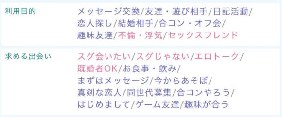 PCMAX 業者 利用目的にアダルト項目が含まれている