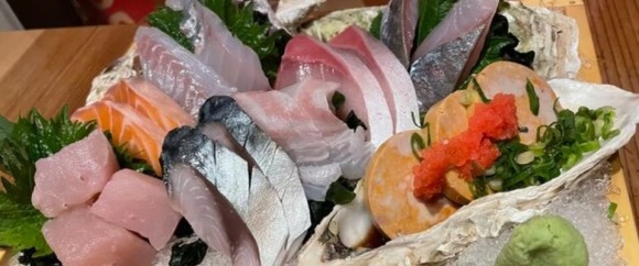 岐阜駅前にある海鮮個室居酒屋 堀蔵でディナー