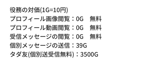 ガルトク 料金