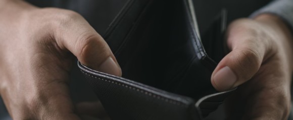 お金が無いイメージ