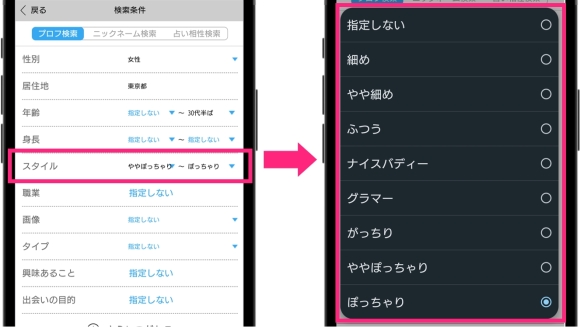 ハッピーメール ぽっちゃり女子の探し方