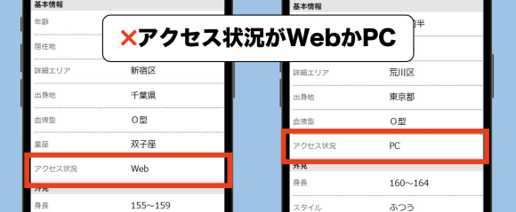 ハッピーメール 業者の基本情報　WebかPC