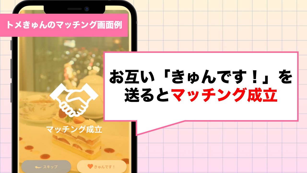トメきゅんのマッチング画面例