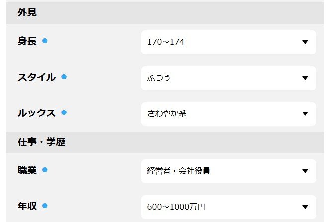 年収や身長は少しだけ盛る