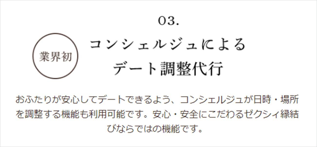 コンシェルジュのサポートが受けられる