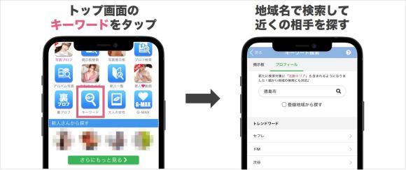 PCMAXで徳島のセフレを探すコツ