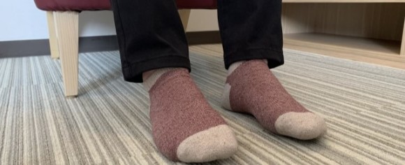 インタビューを受けているTさん