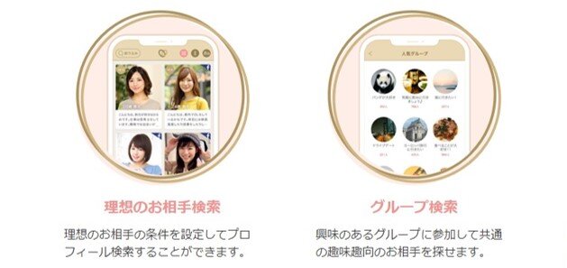 マリッシュ グループ検索