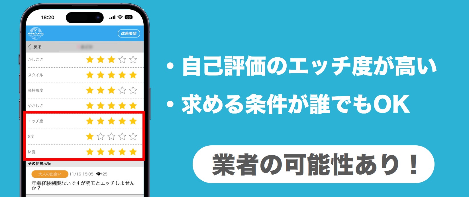 業者の見分け方【プロフィール】