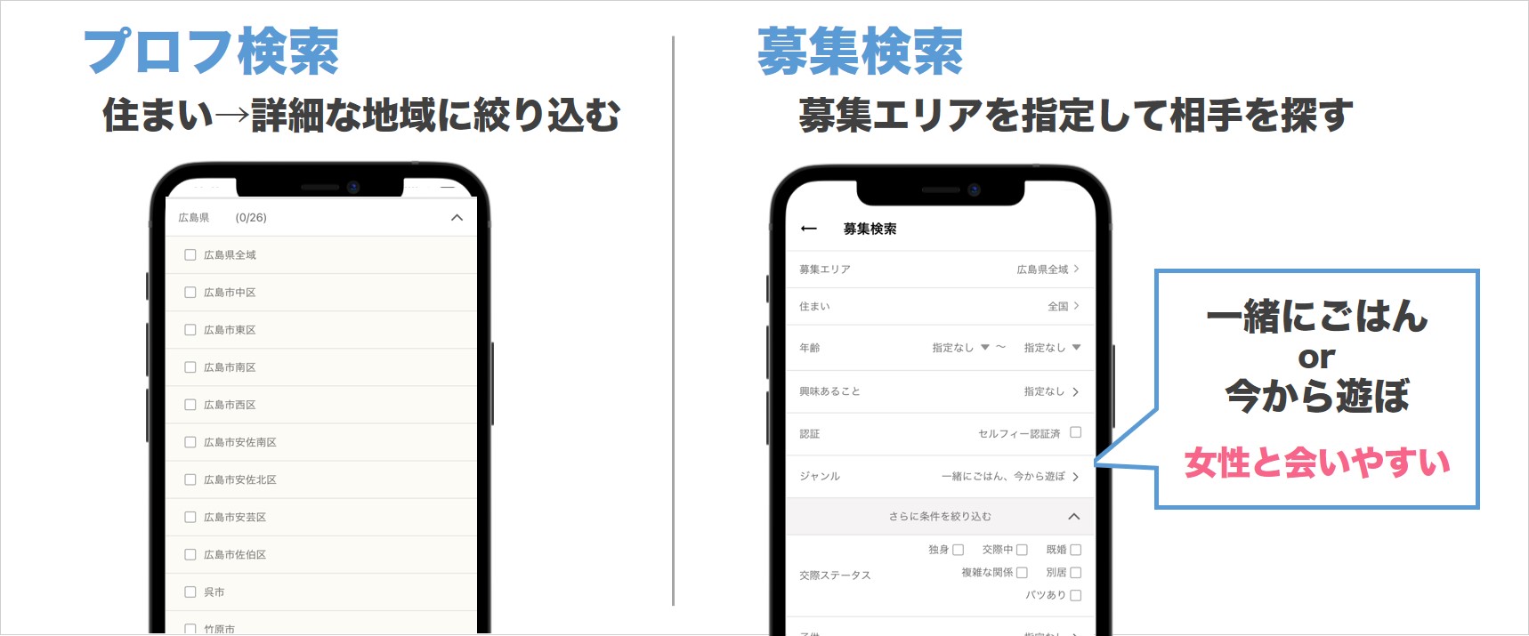 広島で出会う方法
